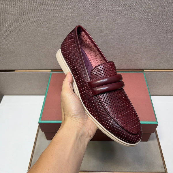 LP PERFORATED LOAFERS JAM CALFSKIN