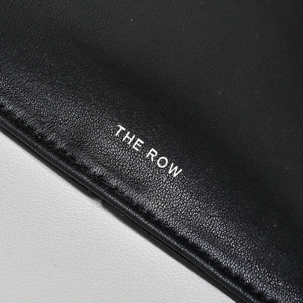The Row Alexia Tote Bag 36cm Black Leather