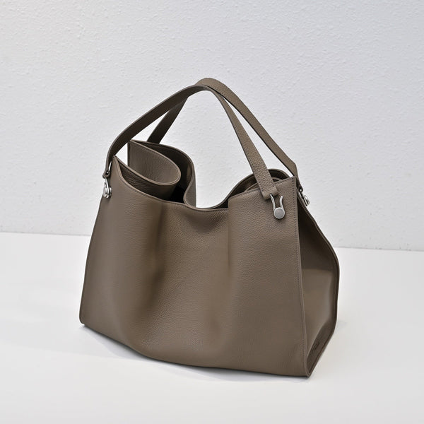 The Row Alexia Tote Bag 36cm Elephant Ans Leather