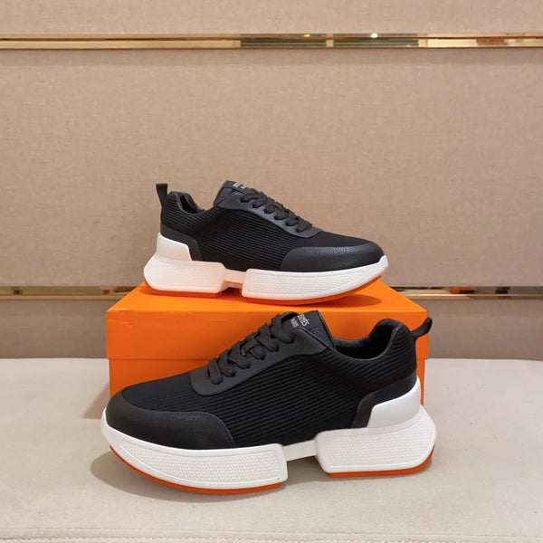 HM BOUNCING SNEAKER IN TESSUTO NERO