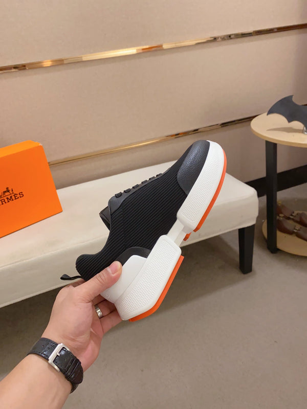 HM BOUNCING SNEAKER IN TESSUTO NERO