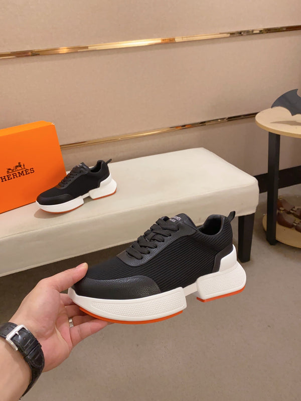 HM BOUNCING SNEAKER IN TESSUTO NERO