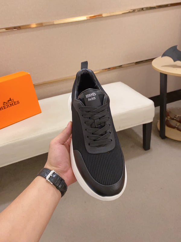 HM BOUNCING SNEAKER IN TESSUTO NERO