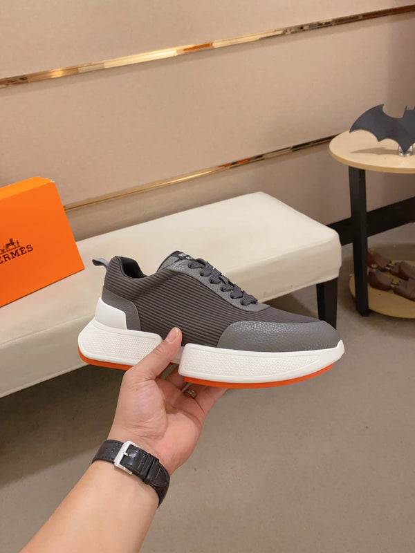 HM BOUNCING SNEAKER GRIGIA E TRAMA CENERE