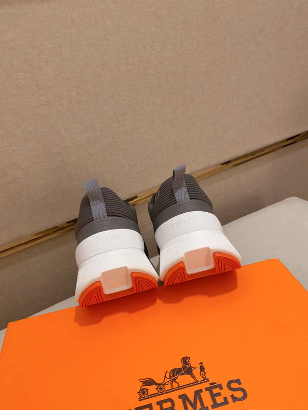 HM BOUNCING SNEAKER GRIGIA E TRAMA CENERE