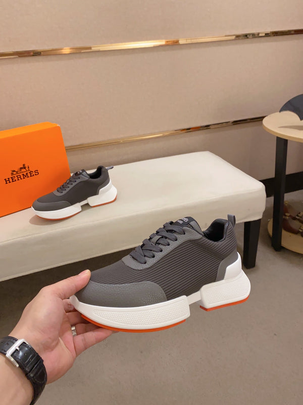 HM BOUNCING SNEAKER GRIGIA E TRAMA CENERE