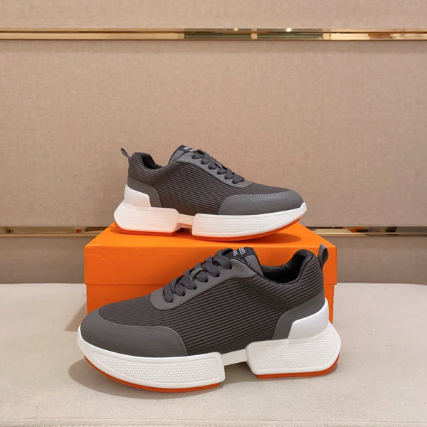 HM BOUNCING SNEAKER MARRONE INTRECCIATO