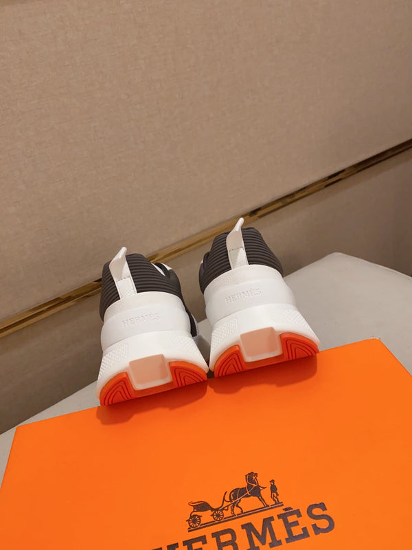 HM BOUNCING SNEAKER MARRONE INTRECCIATO