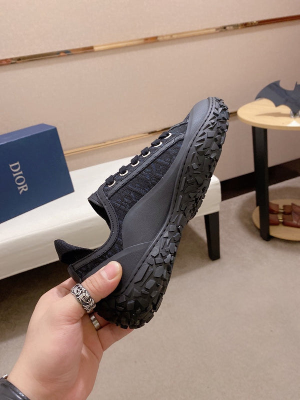 CD B28 SCARPE BASSE JACQUARD NERO