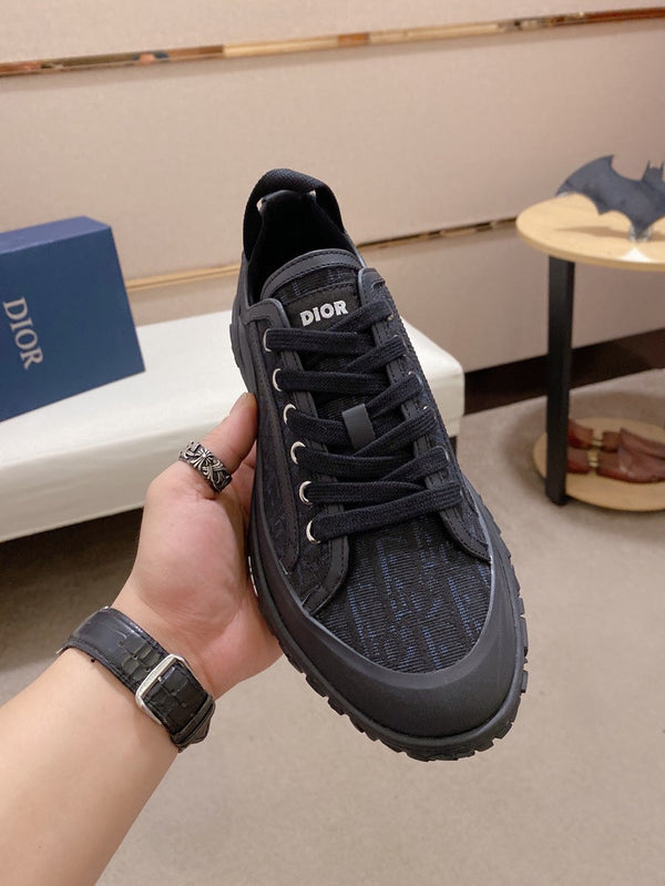 CD B28 SCARPE BASSE JACQUARD NERO