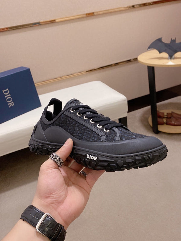 CD B28 SCARPE BASSE JACQUARD NERO