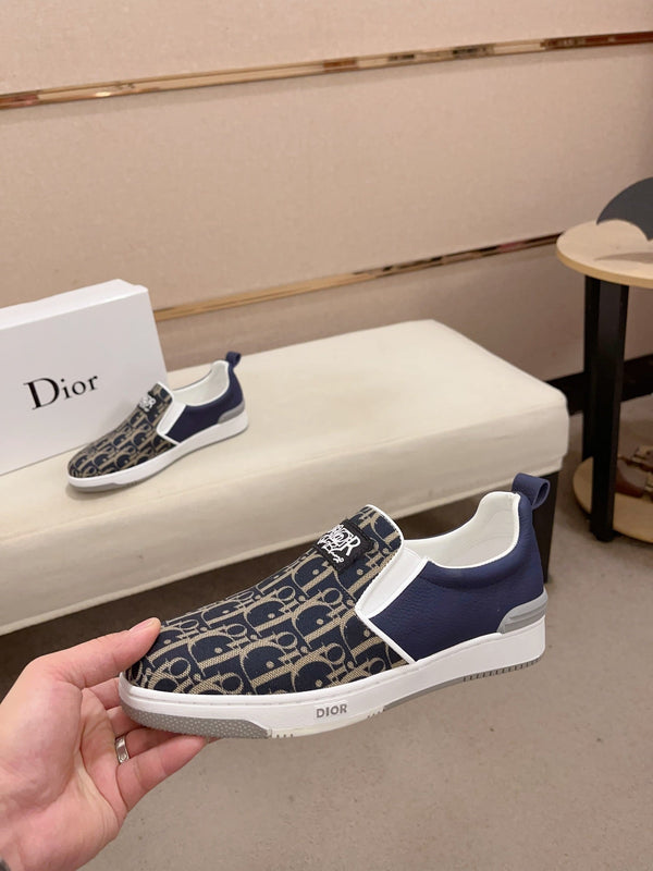 CD SOLAR SLIP-ON NAVY JACQUARD