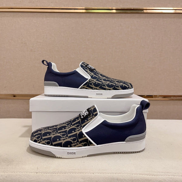 CD SOLAR SLIP-ON NAVY JACQUARD