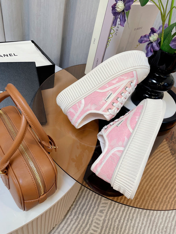 cc sneaker 40 pink lace