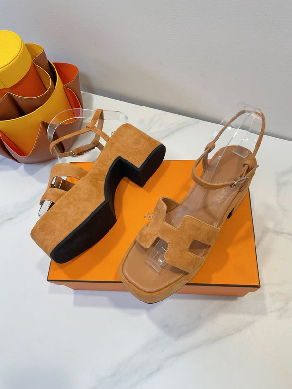 HM Sandalen Jam 30 Copper Brown Suede 212230