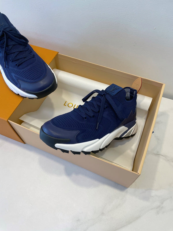 LV Runner Tatic Sneaker Navy Frabic 500226