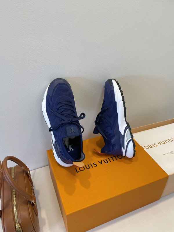 LV Runner Tatic Sneaker Navy Frabic 500226
