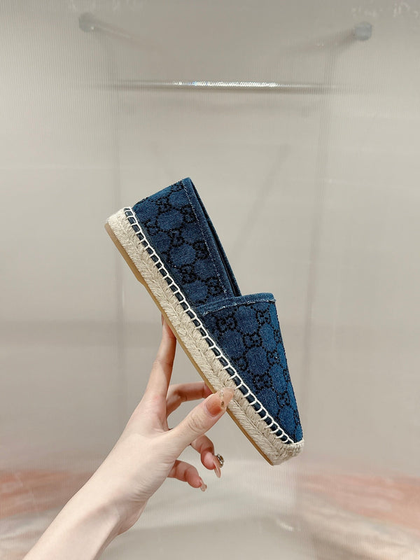 GG ESPADRILLE LOAFER AEGEAN CANVAS