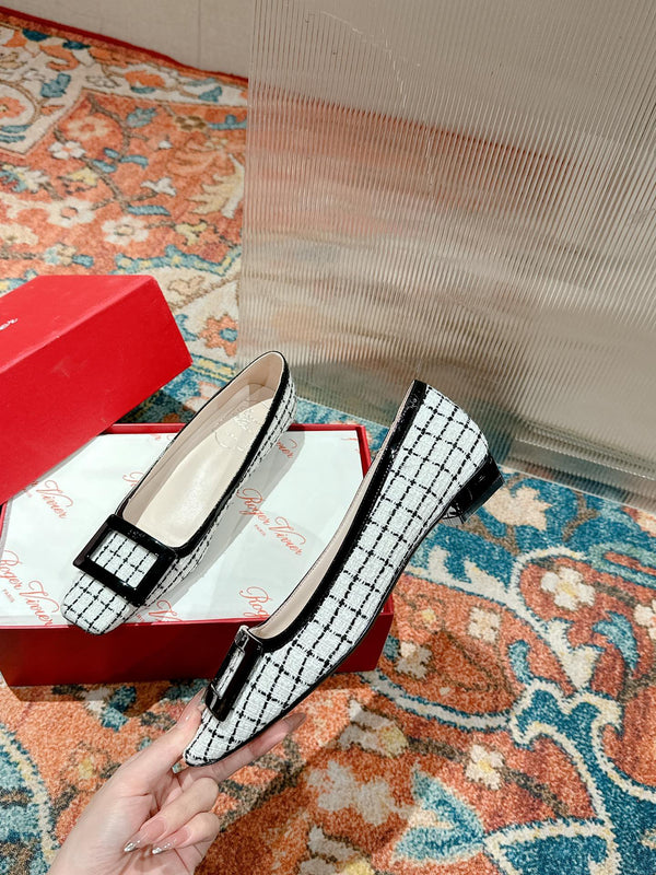 Viv Flats Shoe White Original Custom Material 247134