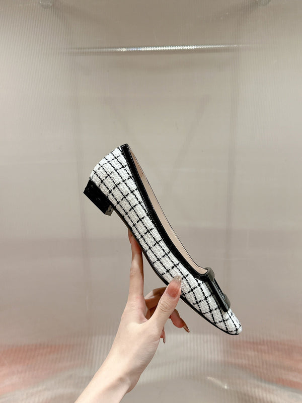 Viv Flats Shoe White Original Custom Material 247134