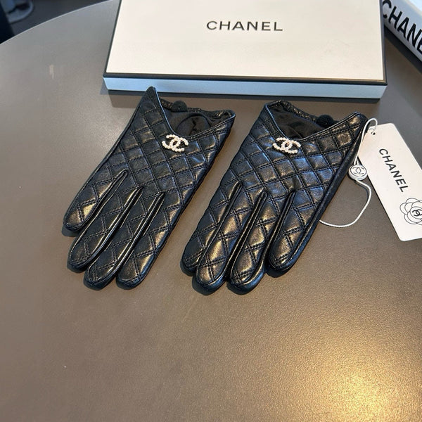 GUANTI IN PELLE DI AGNELLO NERA 465006