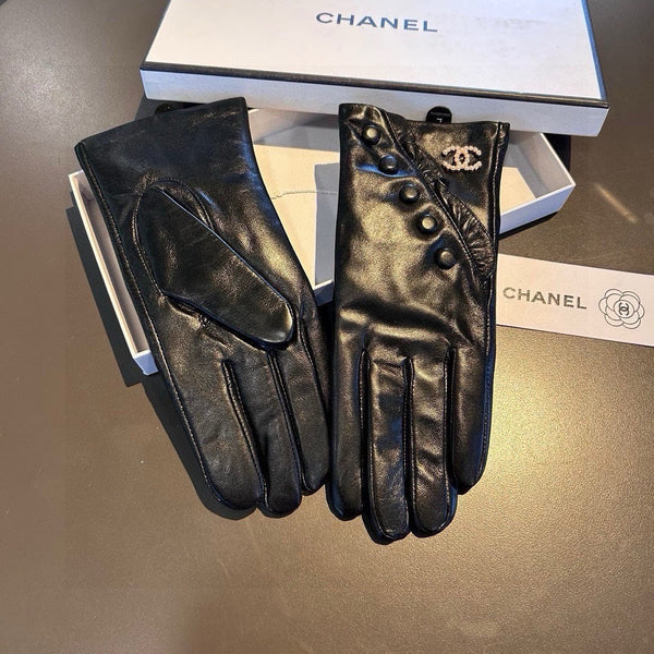 GUANTI IN PELLE DI AGNELLO NERA 466772