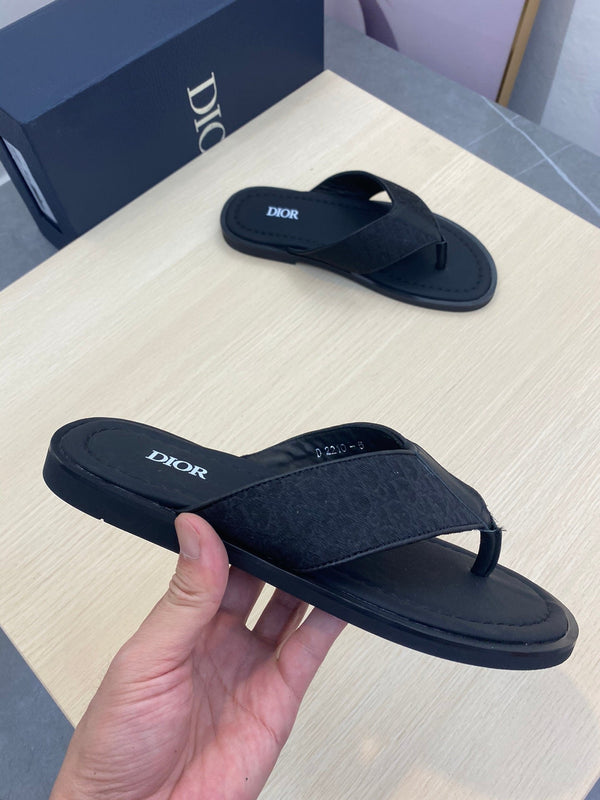 CD ALIDAS FLIP-FLOPS BLACK JACQUARD