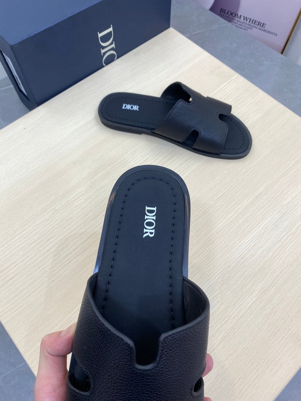 CD H-ALIAS SANDAL DENIM COLOR GRAINED CALFSKIN