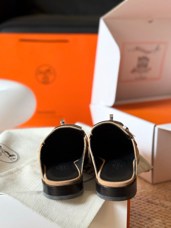 HM Hot Slip-on Beige Suede 531372