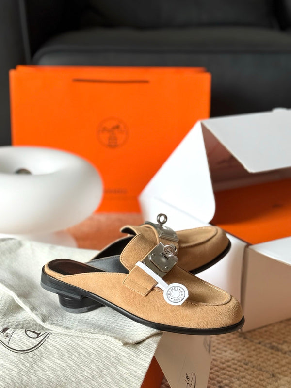 HM Hot Slip-on Beige Suede 531372