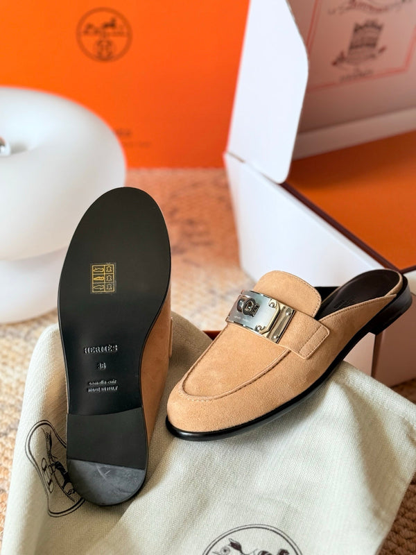 HM Hot Slip-on Beige Suede 531372