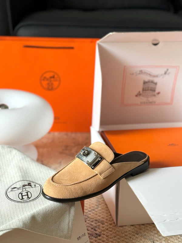 HM Hot Slip-on Beige Suede 531372