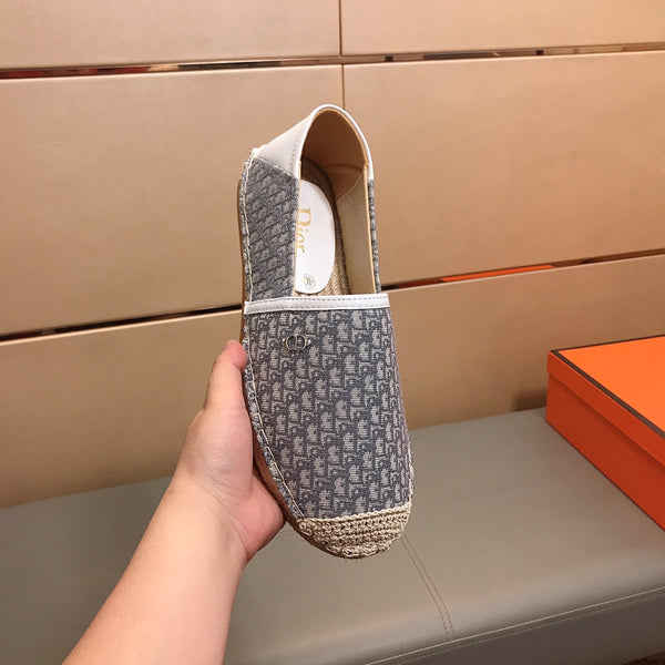 CD PARADISE ESPADRILLE LOAFER GRAY JACQUARD
