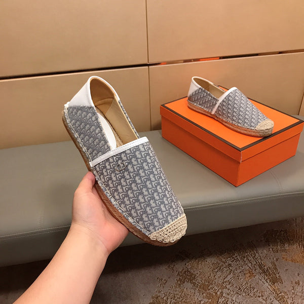 CD PARADISE ESPADRILLE LOAFER GRAY JACQUARD