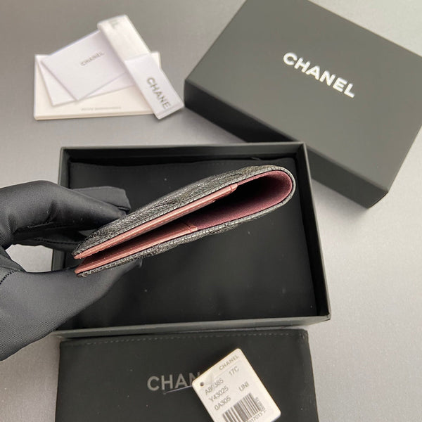 passaporto cc 10 cm nero cavair hardware oro