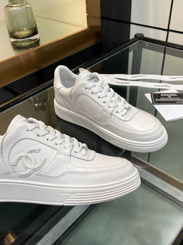 CC 25 Trainers White Cowhide Sheepskin 413860