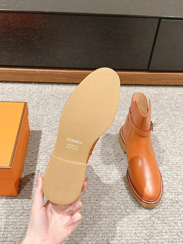 stivaletto history in pelle di vitello marrone