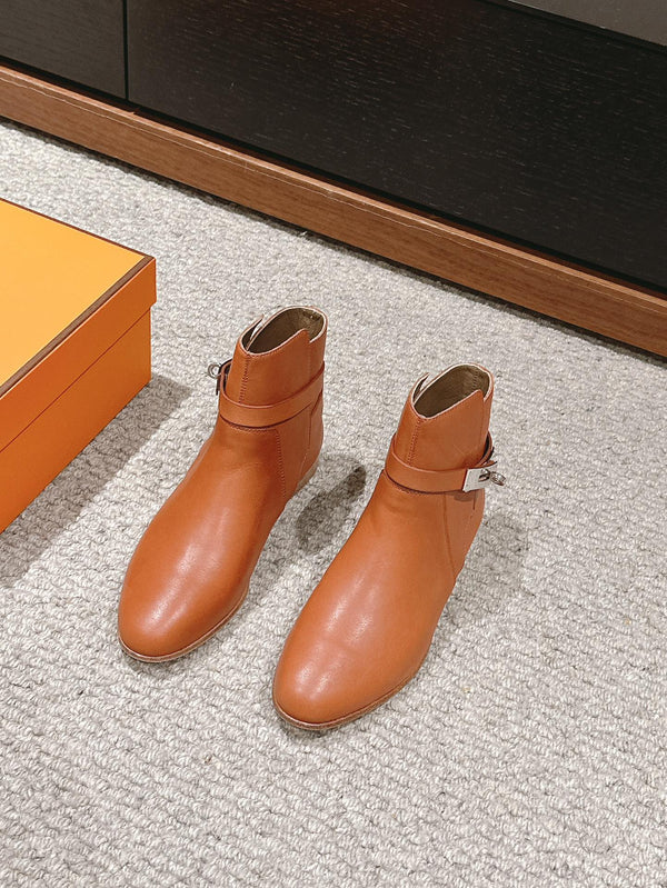 neo ankle boot brown calfskin