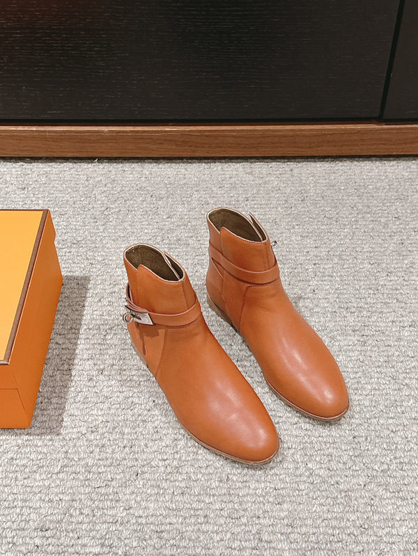 neo ankle boot brown calfskin