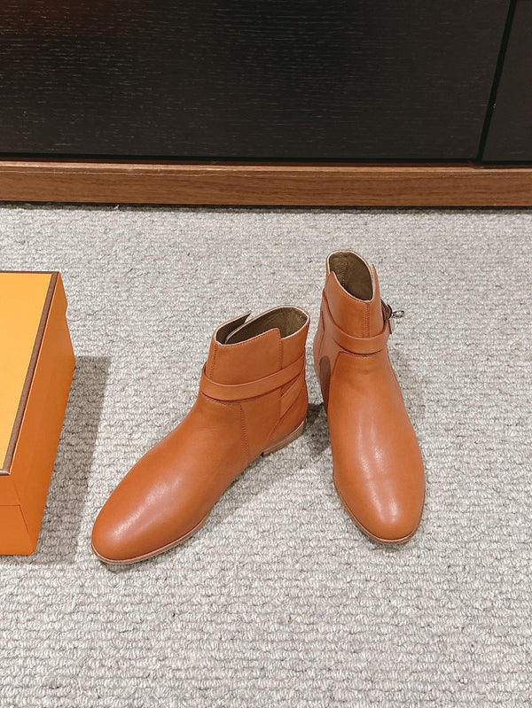 neo ankle boot brown calfskin