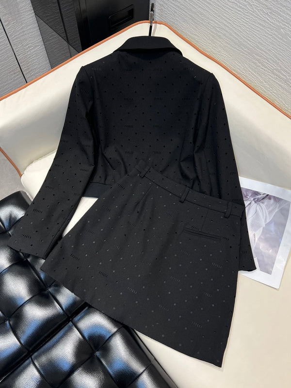 Miu Miu 25 Set Nero Poliestere