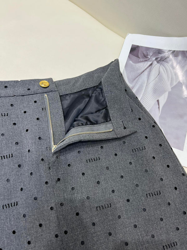 Miu Miu 25 Set Grigio Poliestere