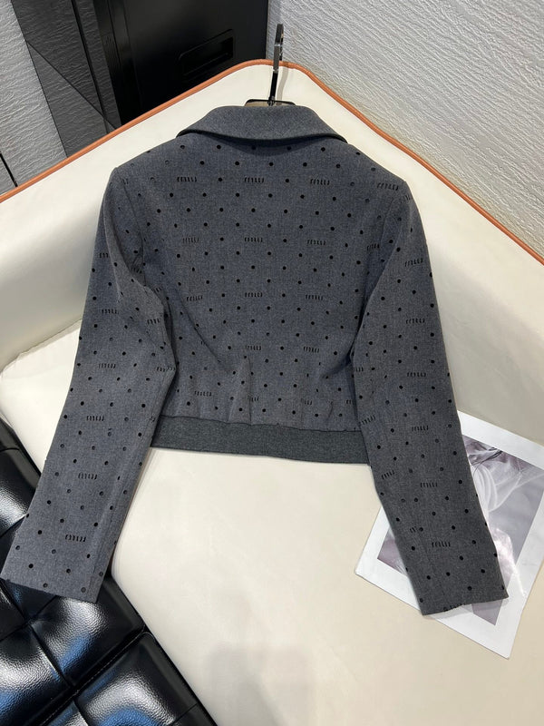 Miu Miu 25 Set Grigio Poliestere