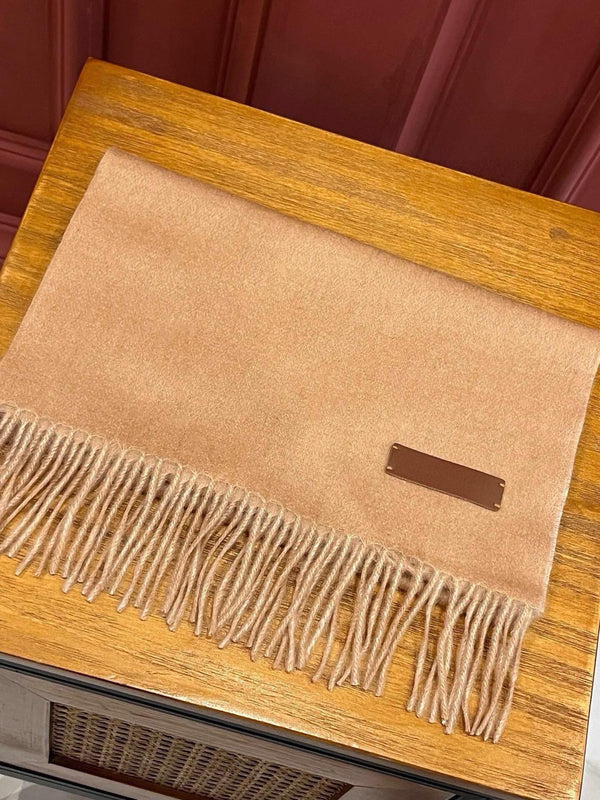 SCIARPA 180 CM IN CASHMERE MARRONE MEDIO 396482