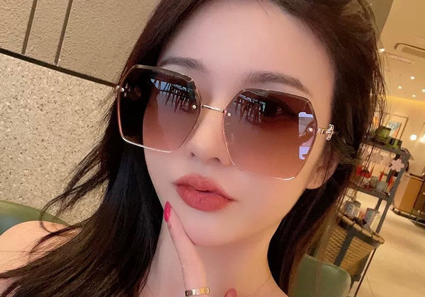 OCCHIALI DA SOLE MONTAIGNE CD3022 IN METALLO MARRONE