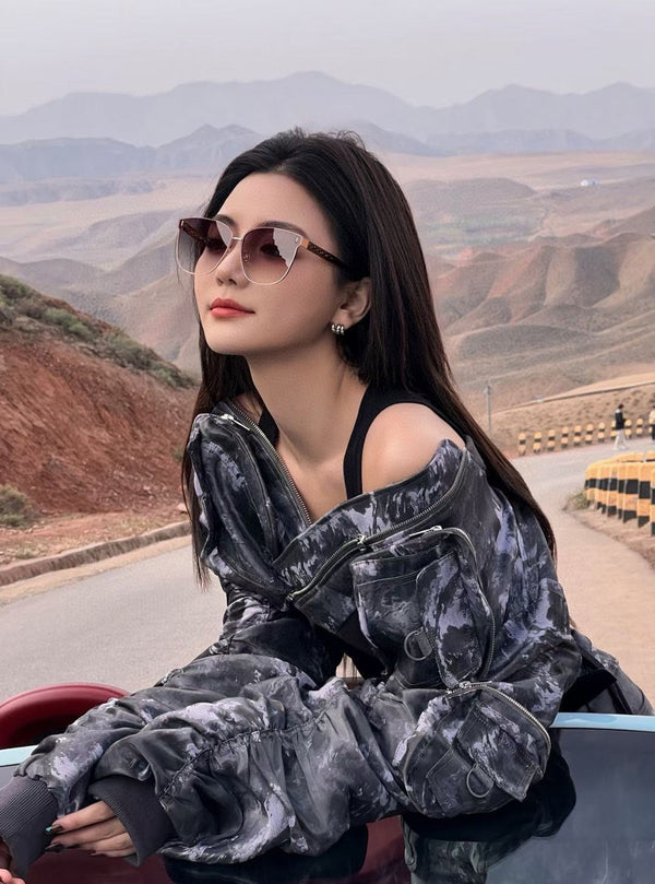 OCCHIALI DA SOLE MONTAIGNE CD8640 IN METALLO