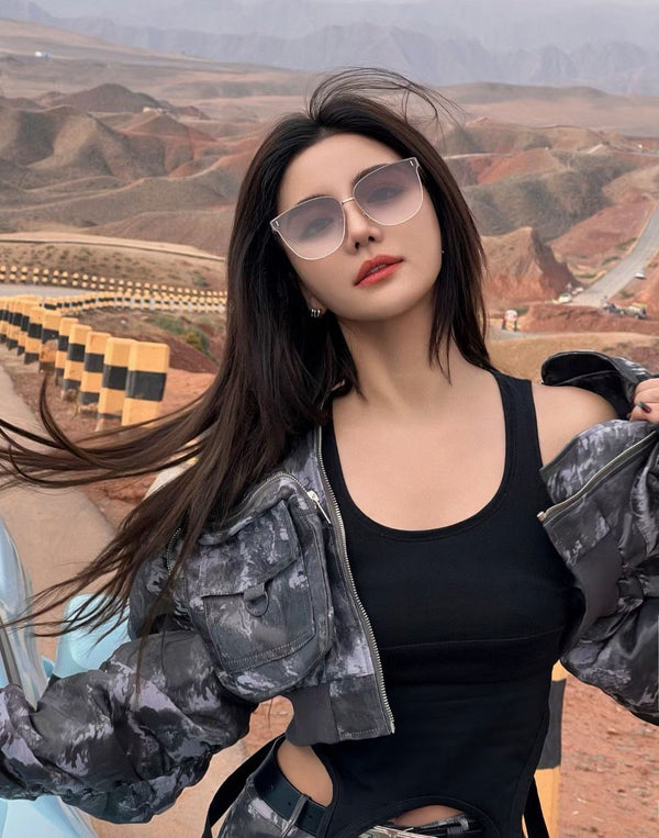 OCCHIALI DA SOLE MONTAIGNE CD8640 IN METALLO