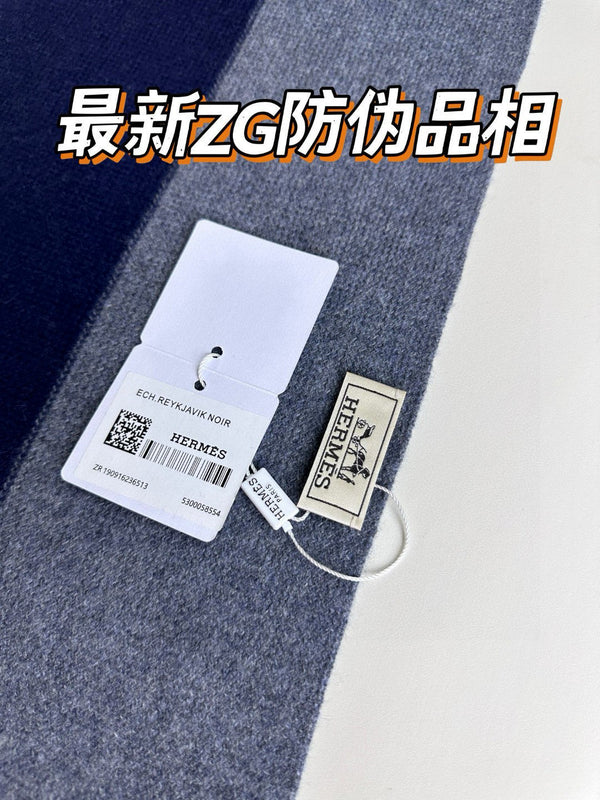 SCARF 180 CM IN LIGHT PINK MIX KHAKI BROWN CASHMERE WITH EMBROIDERED LOGO