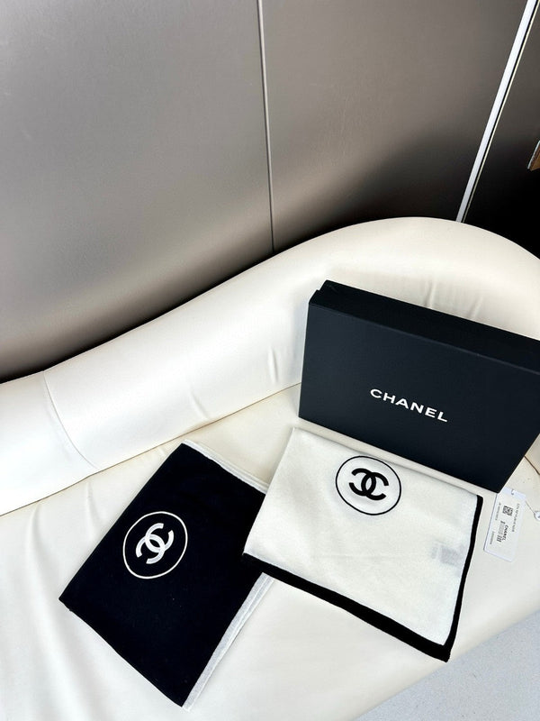 SCIARPA LUNGA 200 CM IN CASHMERE E SETA BIANCA 396410