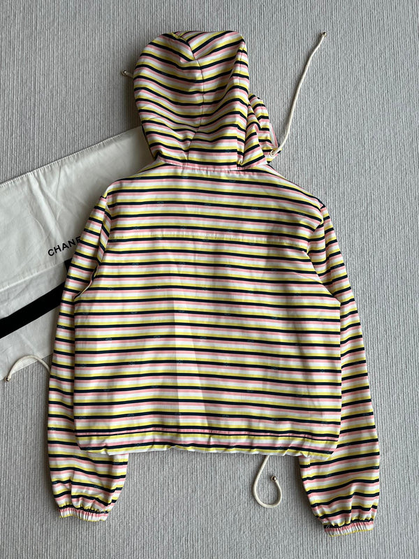 CC 25 Striped Suit Multicolor Polyester Fiber